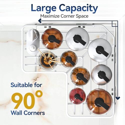 YASONIC Corner Shower Caddy Adhesive, 100% Rustproof Shower Organizer with Soap and Troothbrush Holder, No Drill Shower Shelf for Inside Shower, Wall-Mounted Shower Storage for Homes (5 Pack, White) - Image 3