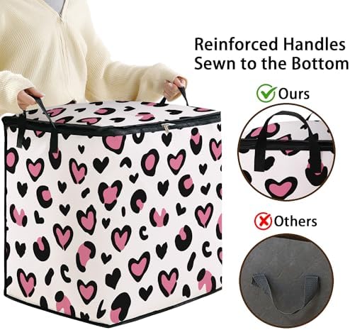 2pcs blanket storage bag for under bed,closet organizers 95L - Image 4