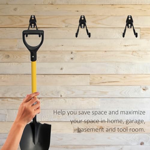 8 Pack Garage Hooks Heavy Duty, Garage Tool Organizer Wall Mount - Image 2