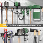 LBT 66" Garage Tool Organizer Wall Mount - 720lbs Garden Tool Organizer - Image 6