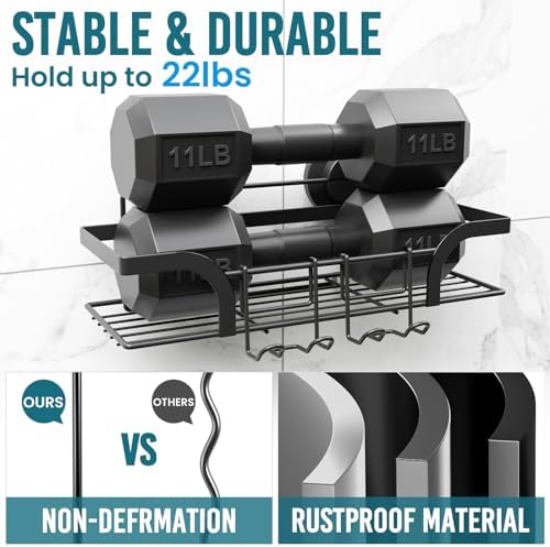 TAILI Shower Caddy Suction Cup 2 Pack, Heavy Duty Bathroom Basket, Black - Image 3