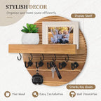 Nekon Key Holder Wall Mount, Key and Mail Organizer for Wall - Image 3