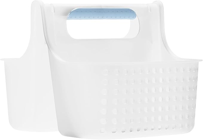 madesmart Shower Tote with Soft Grip Handle, Blue by madesmart%C2%AE