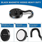 LOVIMAG Magnetic Hooks for Cruise Essentials 2026 Cabins Door 25 Pack-50LBS - Image 5