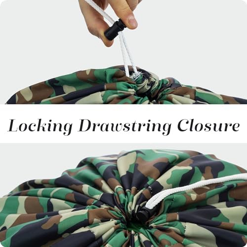 Handy Laundry XL Nylon Laundry Bag 22"x32", Heavy Duty, Camouflage - Image 6