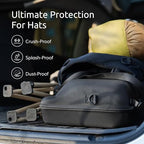 OZUECCR Hard Hat Travel Case for Baseball Caps, Holds 6 Caps, Inner Red - Image 5