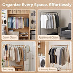HOUSE DAY Black Plastic Hangers 16 Pack, Slim Space-Saving Clothes Hangers - Image 6