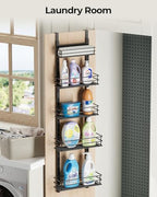 Over the Door Pantry Organizer 5-Tier,Spice Rack Organizer for Cabinet - Image 6