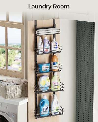 Over the Door Pantry Organizer 5-Tier,Spice Rack Organizer for Cabinet - Image 6