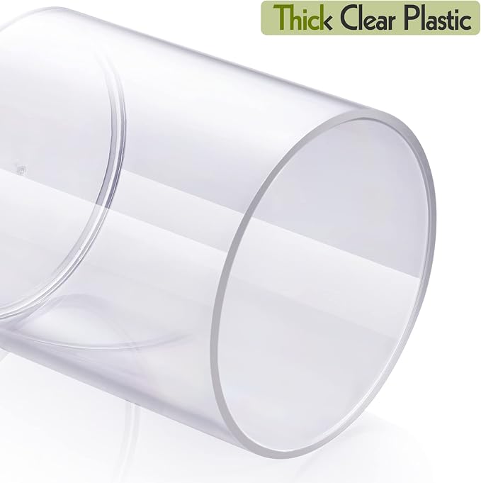 8 Pack Acrylic Qtip Holder Dispenser for Cotton Swabs, Balls, Floss Picks - Image 7