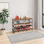 INGIORDAR 4 Tier Long Shoe Rack Storage Organizer Shelf for Closet Entryway - Image 5