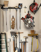PIYILO Garden Tool Organizer 48 inches with 18 Garage Wall Hooks in 9 Types - Image 2