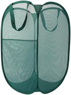 Upgraded Pop Up Laundry Basket with Handles, 100L Extra Large Mesh Hamper by NairSnow