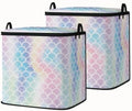 2pcs blanket storage bag for under bed,closet organizers 95L by BestSellers