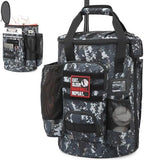 Baseball Bucket Bag 6 Gallon Multi Pockets Softball Coaching Equipment Bag by XINTREY