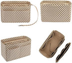 ZTUJO Purse Organizer Insert, Felt Bag Organizer with Metal Zipper, Handbag & Tote Shaper, For Speedy Neverfull Tote, 7 Sizes - Image 3