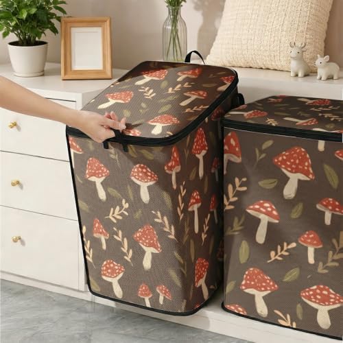 2pcs blanket storage bag for under bed,closet organizers 95L - Image 6