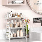 EKNITEY 3-Tier Bathroom Organizer - Sink Organizer Spice Rack(No Assembly) - Image 4