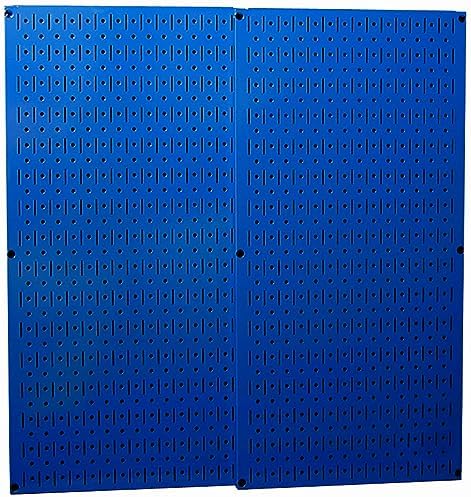 Wall Control 30-P-3232BU Blue Metal Pegboard Pack by Wall+Control