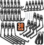MKRUI 30-Pack Garage Hooks for Storage & Hanging Items, Save Space by MIKRUI