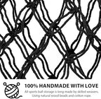 Sports Ball Storage Net,Hanging Basket Organizer Net for Basketballs,Volleyballs Soccer, Sport Equipment Organizer Storage Mesh Bag,Garage Ball Storage,Football Soccer Sports Ball Mesh Net - Image 6