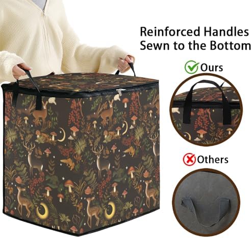 2pcs blanket storage bag for under bed,closet organizers 95L - Image 4