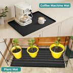 URMONA Under Sink Mat 22 x 22 in, Waterproof Silicone Cabinet Protector - Image 6