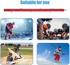 Hockey Hanger Portable Hanging Dryig Rack Hockey Gifts for Home and Outdoor Using in Ice Hockey Skating Football Camping Fishing 5 Hooks (Red) - Image 7