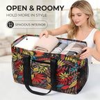 Extra Large Utility Tote Bag - Reusable Grocery Bags Foldable Heavy Duty - Image 6