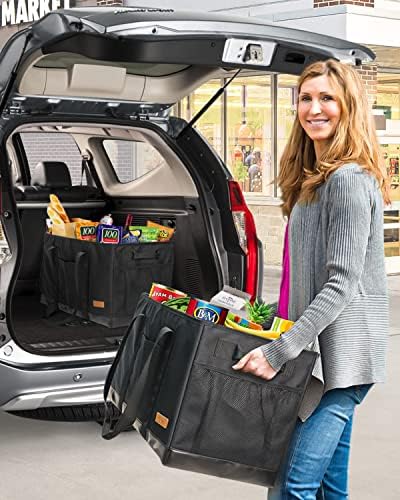 WONDAY X-Large Utility Tote Bag, Standing Reusable Grocery Bag - Image 2