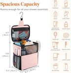 Lifewit Mesh Shower Caddy Bag Portable for College Dorm Room Essentials, Hanging Organizer Basket, Quick Dry Tote Bag for Camping, Bathroom, Beach, Travel, Medium, Pink - Image 2