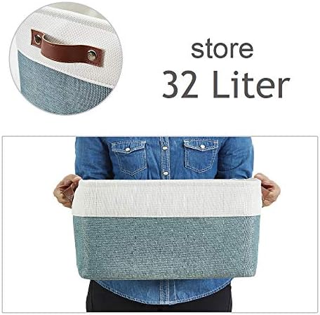 DECOMOMO Storage Bins, Extra Large Fabric Storage Baskets for Shelves 3Pack - Image 4