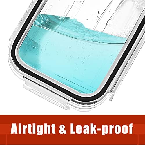 PRAKI 30 Pack Airtight Food Storage Containers for Organizers and Storage - Image 3