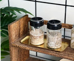 3 Pack Small Gold Mini Tray, 7.9" Stainless Steel Decorative Tray - Image 3