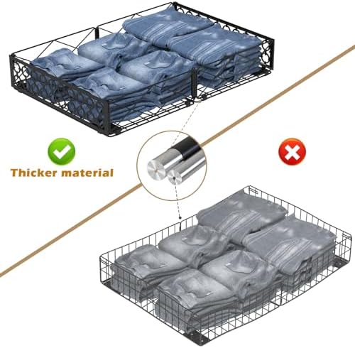 NADAMOO Under Bed Storage with Wheels, Low Profile Rolling Organizer Bins - Image 5