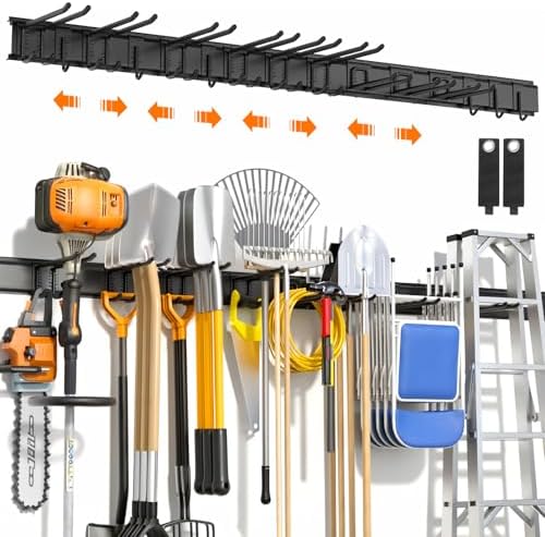 Housolution Garage Wall Organizer 64 Inch - 18Pack Carries 570 lbs by Housolution