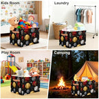 Baseball Storage Basket Toy Storage Bins Collapsible Cube Organizer - Image 5