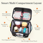 Lifewit Mesh Shower Caddy, Hanging Bathroom Organizer with PVC Phone Bag - Image 3