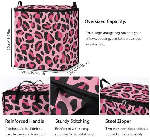 2pcs blanket storage bag for under bed,closet organizers 95L - Image 3