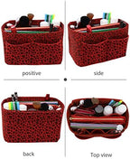 LEXSION Felt Purse Organizer Insert, Tote Bag Shaper Dividers with 5 Sizes - Image 4