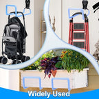 PeoMev Hose Holder Wall Mount Metal Hose Hook Garden Hose Rack - Image 6