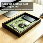 Wooden Decorative Trays (1, Green) - Image 5