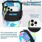 Nuovoware Water Bottle Carrier Bag, 25oz/32oz, Coloured Leaves - Image 2
