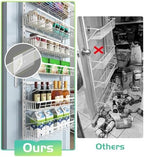 Mefirt Over The Door Pantry Organizer, Wall Mount Spice Rack 6-Tier White - Image 5