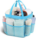 Mesh Shower Caddy Portable - 9 Pockets, Shower Bag for Dorm Room Camping by Attmu