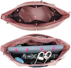 Handbag Tote Purse Organizer Insert, Small, Pink - Image 3