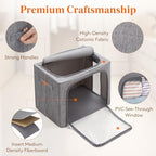 Lifewit 3 Pack Clothes Storage Bins with Metal Frame, Stackable Storage Box - Image 3