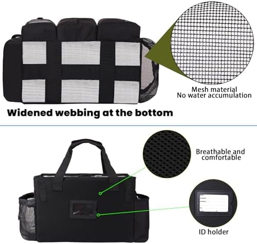 Large Cleaning Caddy Bag Built-in hard plastic sheet Aluminum foil lining - Image 6