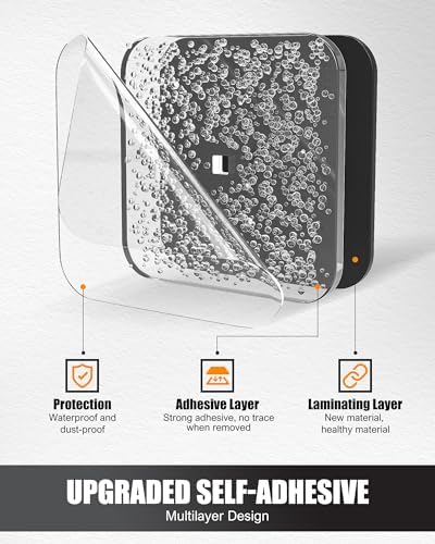 Hat Rack for Hat Storage (8-Pack), Multi-Purpose Hat Organizer, Strong Adhesive Hat Hooks for Wall Hat Organizer for Baseball Caps, Two Mounting Options Hat Hook, Black - Image 5
