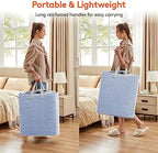 Lifewit 2 Pack Laundry Basket 100L Each, Collapsible Clothes Hamper with Reinforced Handles, Freestanding Waterproof Design for Bedroom and Laundry Room, Blue 200L Total - Image 5